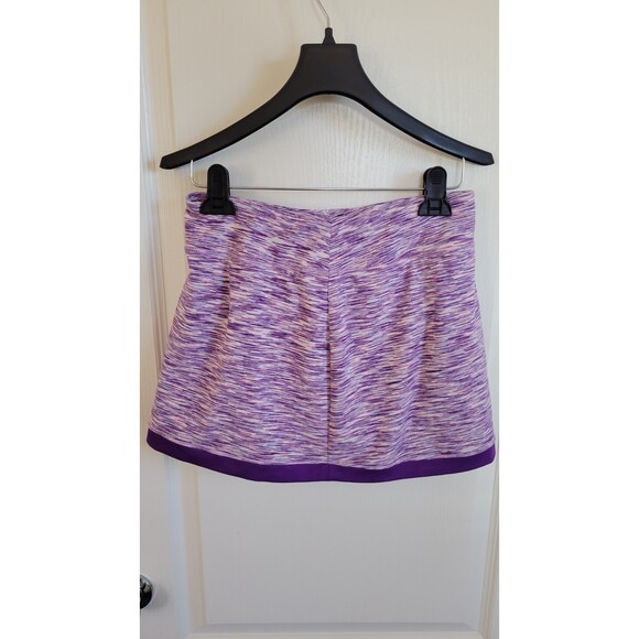 Girl's DSG Purple Heathered Skort - Picture 2 of 3